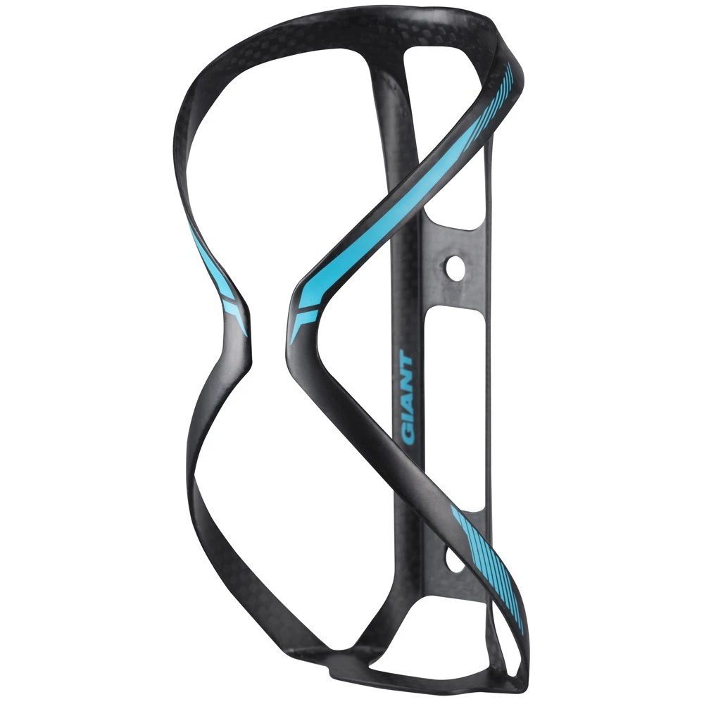 Giant Airway Lite Carbon Cage - Black/gloss Blue