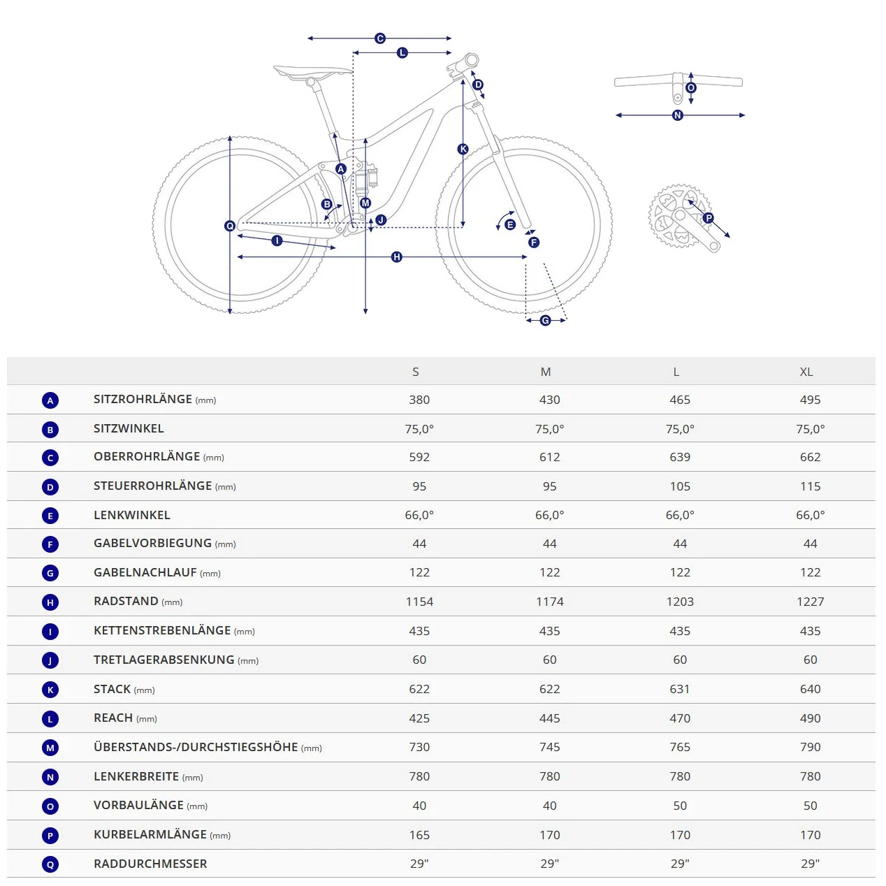Giant FATHOM 2 29" Mountainbike - 2022 - Blue Ashes - B-Keus - Afbeelding 2
