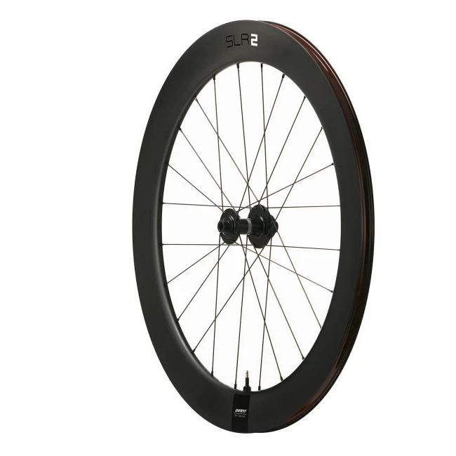 Giant SLR 2 Tubeless Carbon Disc 65 Front Wheel - Clincher - Centerlock - 12x100mm - Afbeelding 2