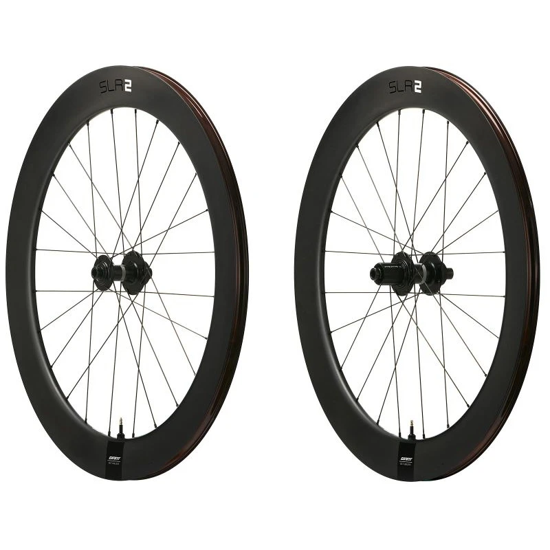 Giant SLR 2 Tubeless Carbon Disc 65 Wheelset - Clincher - Centerlock - 12x100mm | 12x142mm - Shimano
